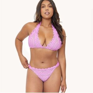 PilyQ Iris Lace Bikini top and bottom